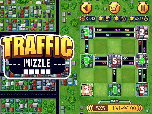 Traffic puzzle game Linky Game Image