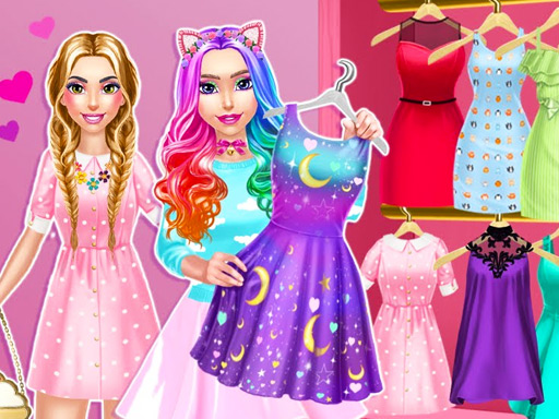 Trendy Fashion Styles Dress Up Game Image