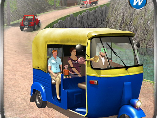 Tuk Tuk Driver Game Image