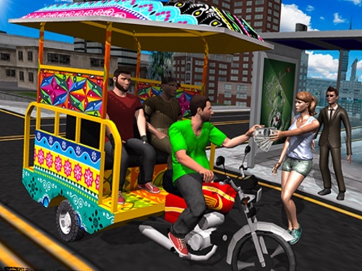 TukTuk Chingchi Rickshaw 3D Game Image