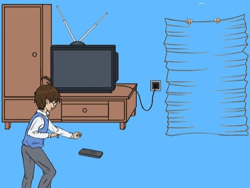 Turn on the TV Game Image
