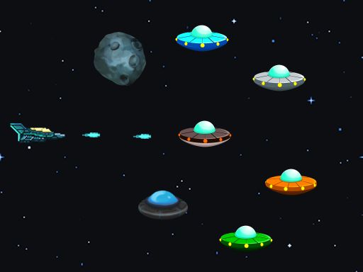 UFO Space Shooter Game Image