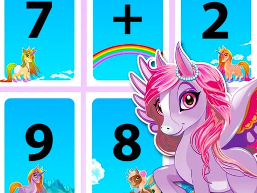 Unicorn Math Game Image