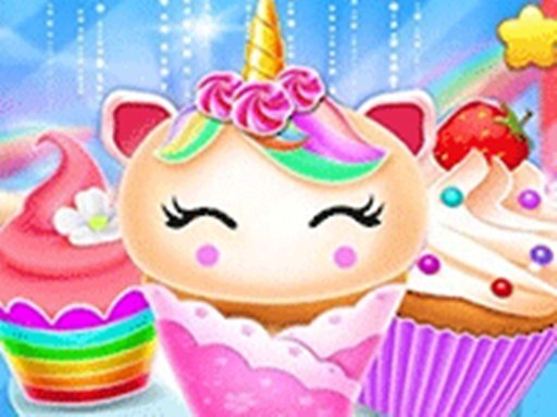 Unicorn Mermaid Cupcake Cooking Design  Creative 