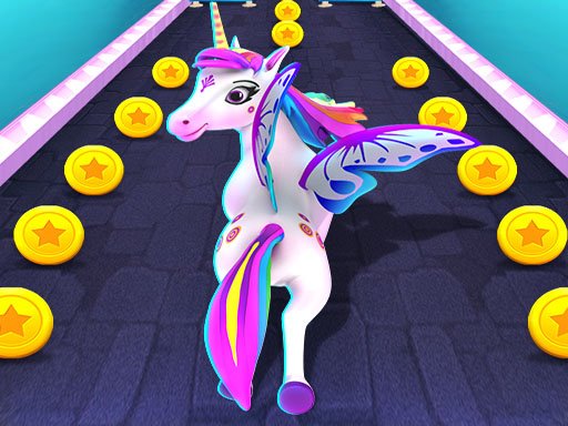 Play Unicorn Run  Free Online Games. KidzSearch.com