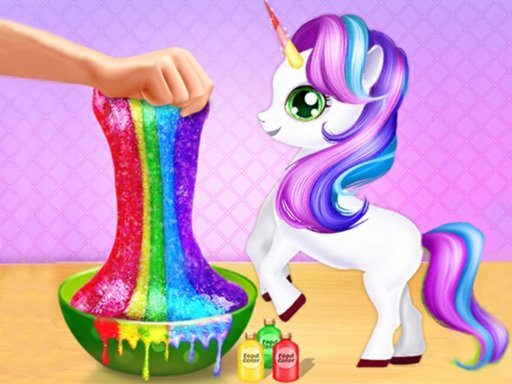 Unicorn Slime Maker Game Image