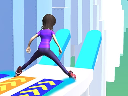 Untwist Sky Roller: Roller Skate Game Image