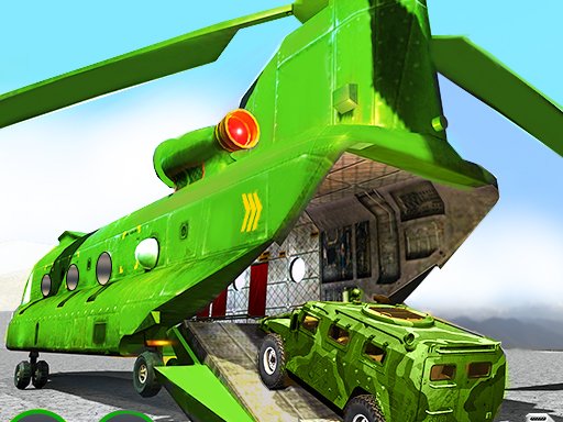 US Army Cargo Helicopter : Flying Simulator Game Image
