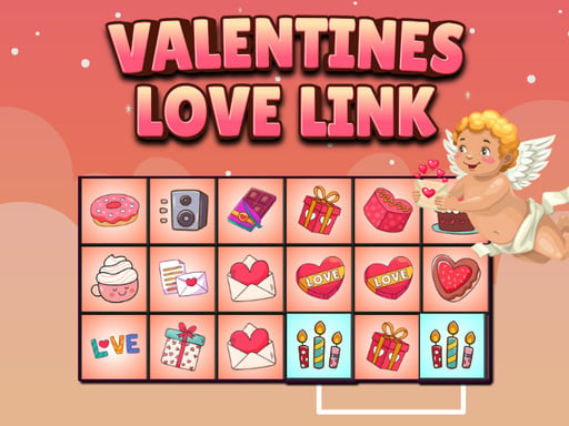 Valentines Love Link Game Image