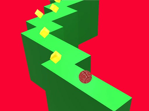 Wall Ball ZigZag Game 3D Game Image