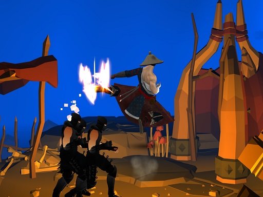 Warrior Fighters Samurai Sim Game Image