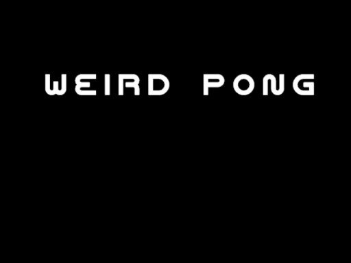 Weird Pong Game Image