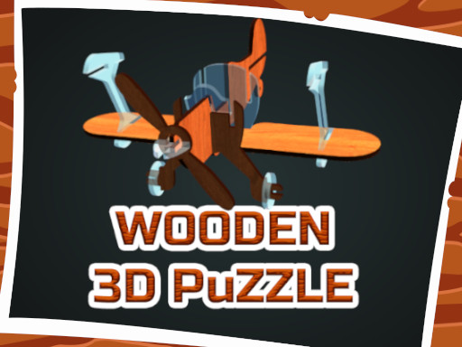 Wooden 3D Puzzle Game Image