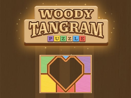 Woody Tangram Puzzle Game Image
