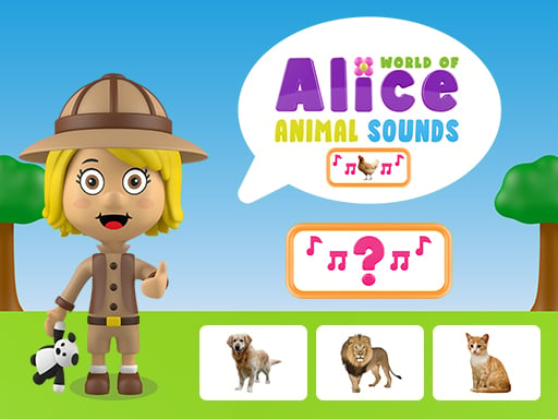 World of Alice   Animal Sounds Game Image