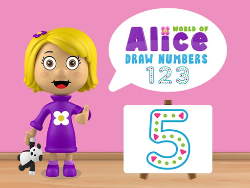 World of Alice   Draw Numbers Game Image