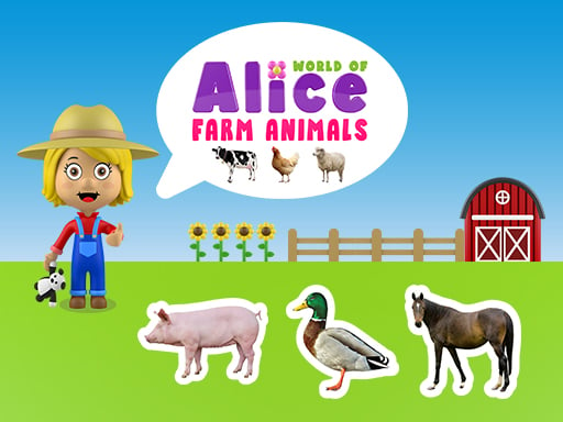 World of Alice   Farm Animals Game Image