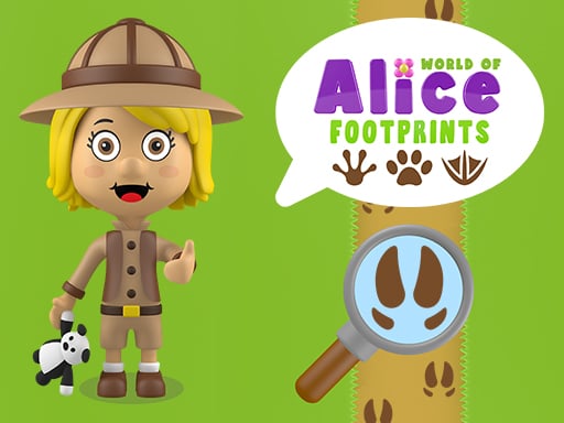 World of Alice   Footprints Game Image