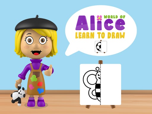 World of Alice   Learn to Draw Game Image