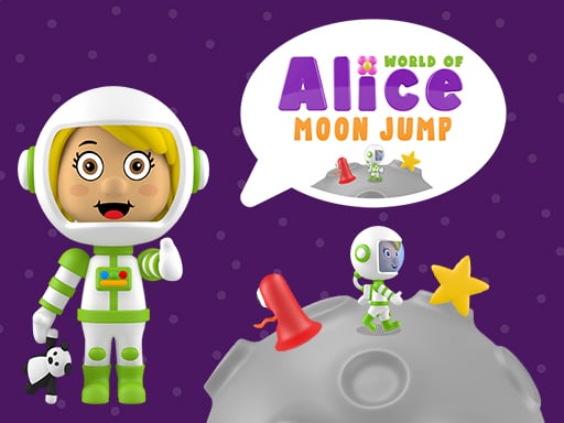 World of Alice   Moon Jump Game Image