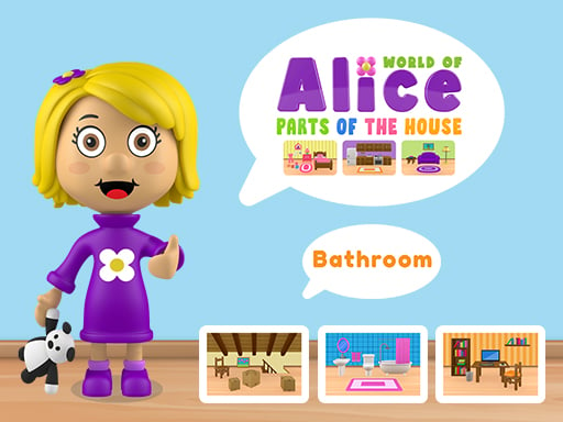 World of Alice   Parts of the House Game Image