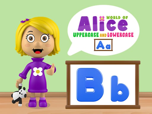 World of Alice   Uppercase and Lowercase Game Image
