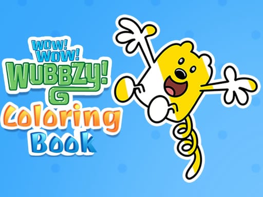 Wow Wow Wubbzy Coloring Book Game Image