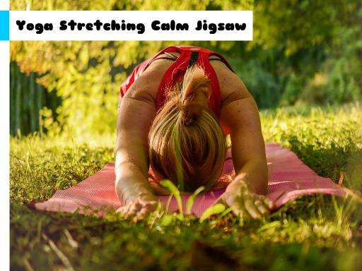 Yoga Stretching Calm Jigsaw Game Image