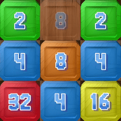 2048 Wood Block Game Image