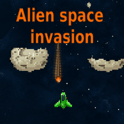 Alien Space Invasion Game Image