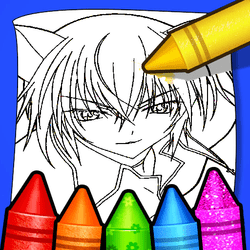 Anime Coloring Books Game Image