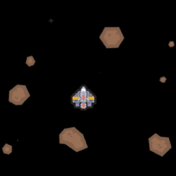 Asteroids Survival Game Image