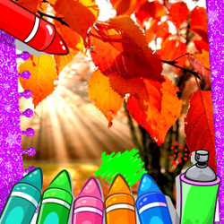 Autumn Coloring Game Game Image