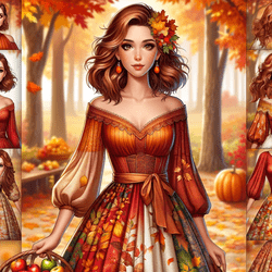 Autumn Fashion Game For Girls Game Image