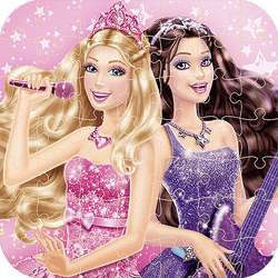 Barbee Doll Puzzles Game Image