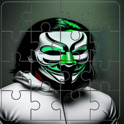Billy the Puppet Snapshot Scramble Puzzle Game Image
