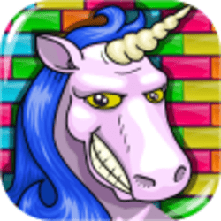 Brick Breaker Unicorn Game Image