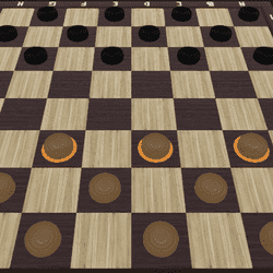 Checkers 3D International Game Image