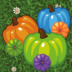 Color Pumpkin Match Game Image