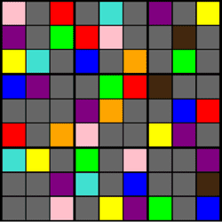 Color Sudoku Game Image