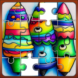 Crayon Jigsaw Jam Game Image