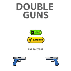 Double Guns 2d Hit Game Image