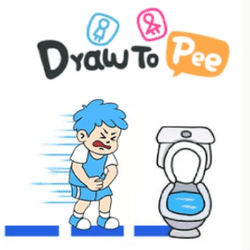 Draw To Pee Toilet Race! Game Image