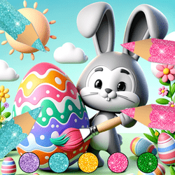 Easter Egg Coloring Games Game Image