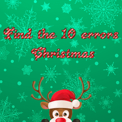 Find 10 errors - CHRISTMAS Game Image