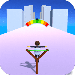 Flying Man 3D Game Image