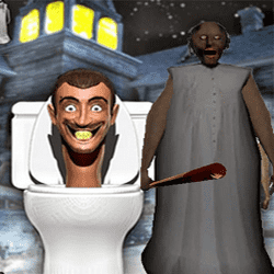 Granny Street Rage Skibidi Toilet Game Image