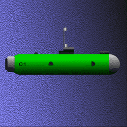 Green Submarine Game Image