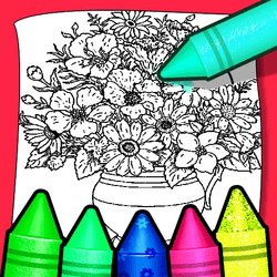 Hard Coloring Pages For Kids Game Image
