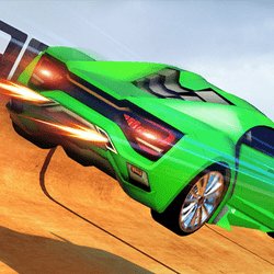 Impossible Car Stunt Game Game Image